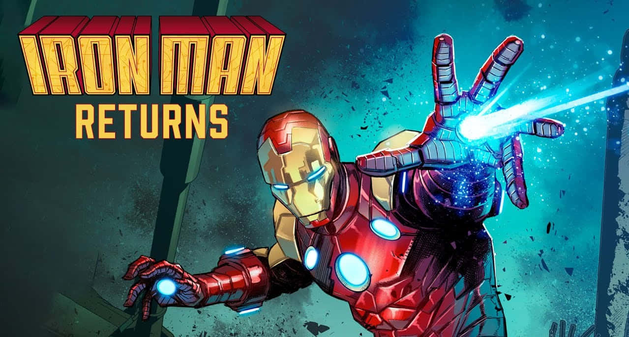 Iron Man, The Iconic Superhero Of Marvel Comics Wallpaper