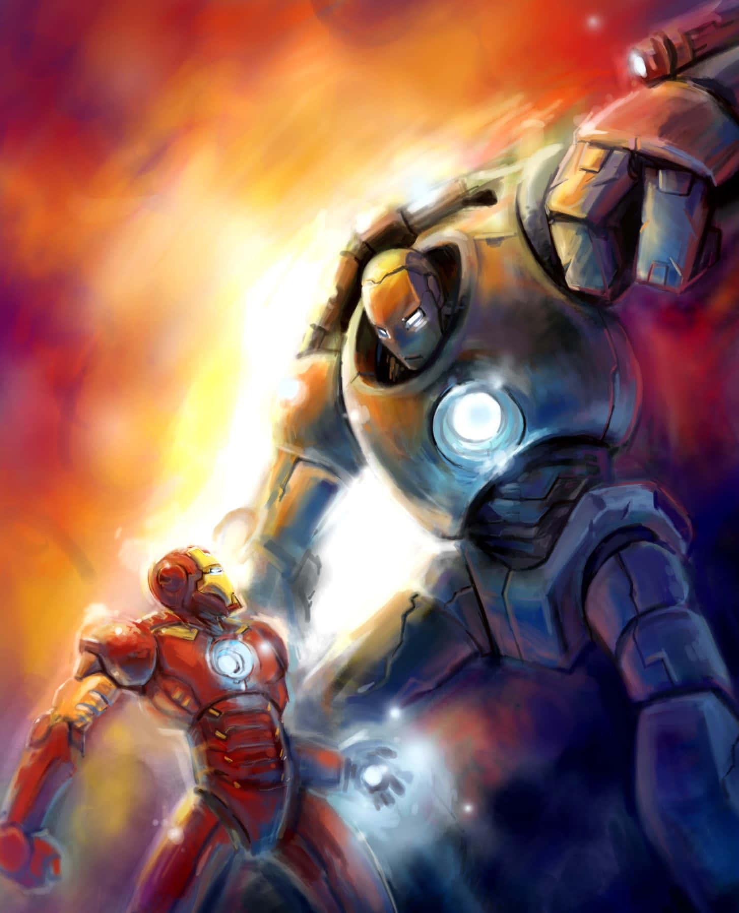 Iron_ Man_vs_ Iron_ Monger_ Showdown Wallpaper