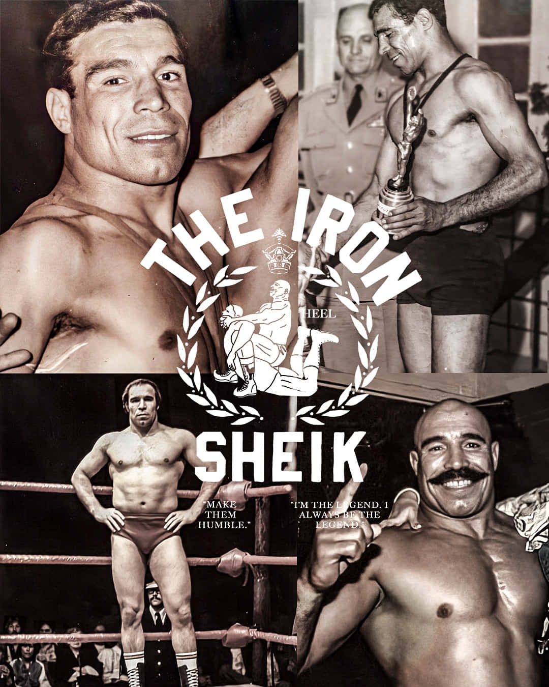 Iron Sheik Vintage Photos Wallpaper