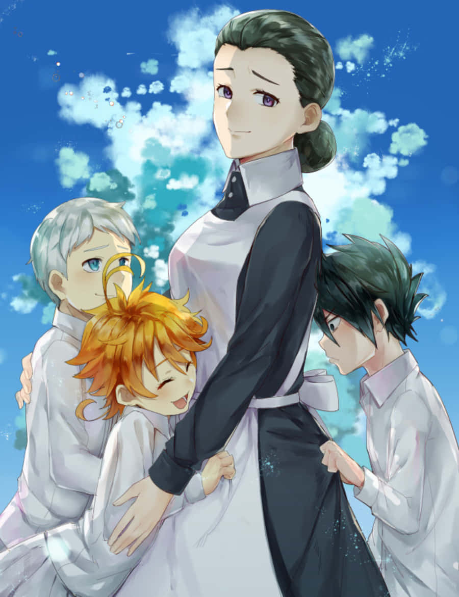 Isabella From The Promised Neverland - A Cunning And Elegant Character Wallpaper