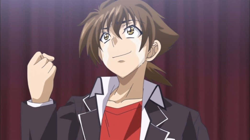 Issei Hyoudou Confident Pose Wallpaper