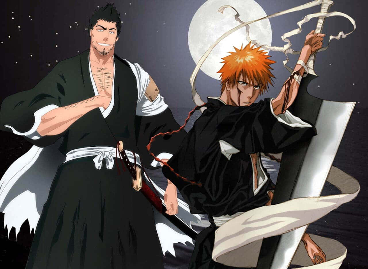 Isshin Kurosaki From The Manga “bleach” Wallpaper