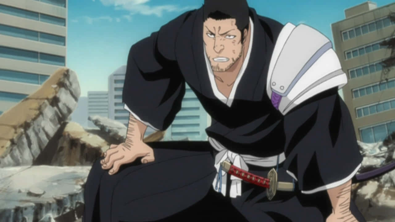 Isshin Kurosaki Takes On The Overwhelming Forces Of Hollows To Protect His Family And The World From Evil. Wallpaper