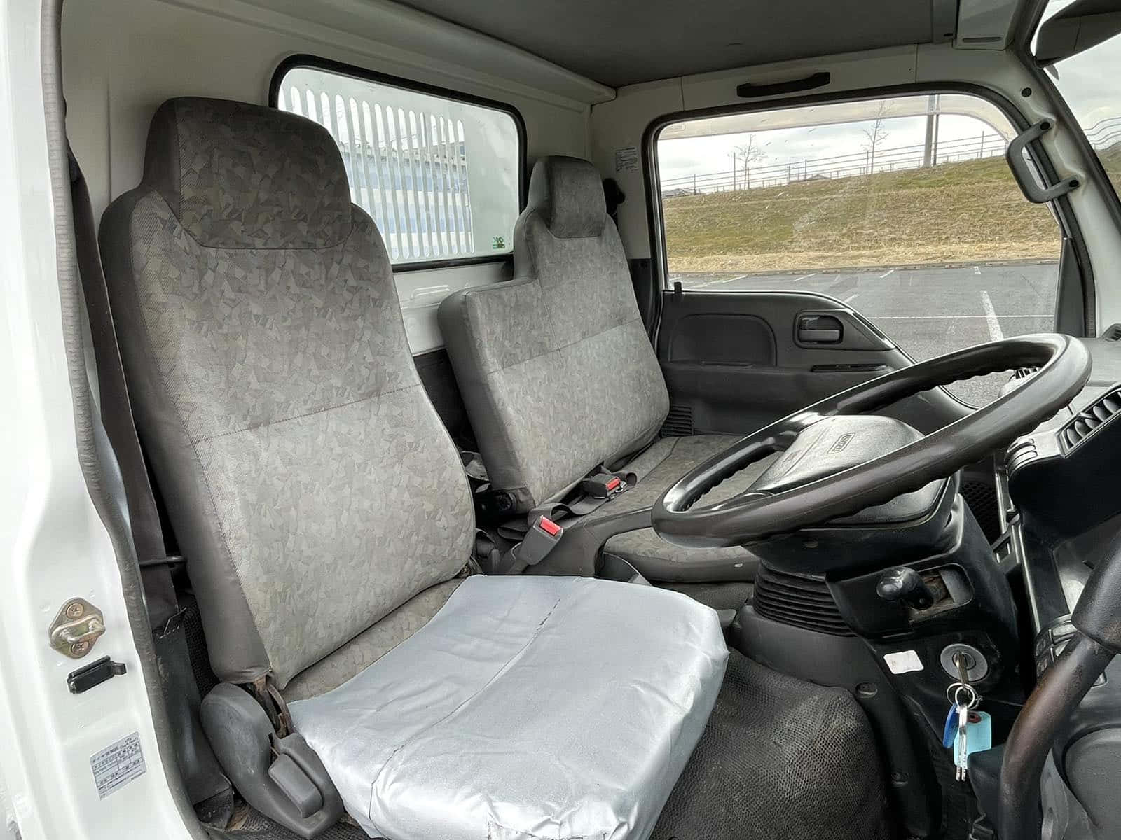 Isuzu Elf Truck Cabin Interior Wallpaper