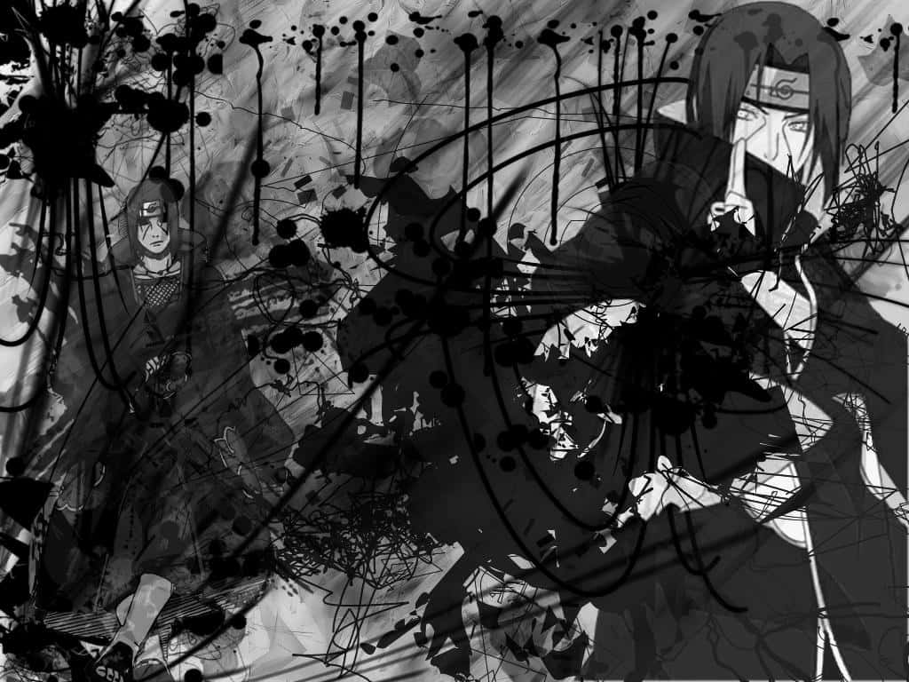 Itachi Uchiha Abstract Artwork Wallpaper