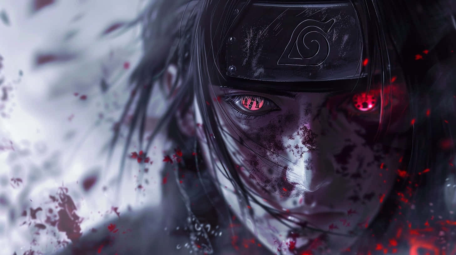 Itachi Uchiha Sharingan Intensity Wallpaper