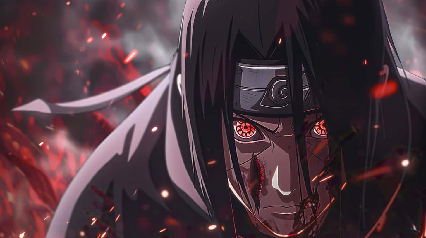 Itachi Uchiha Sharingan Intensity Wallpaper