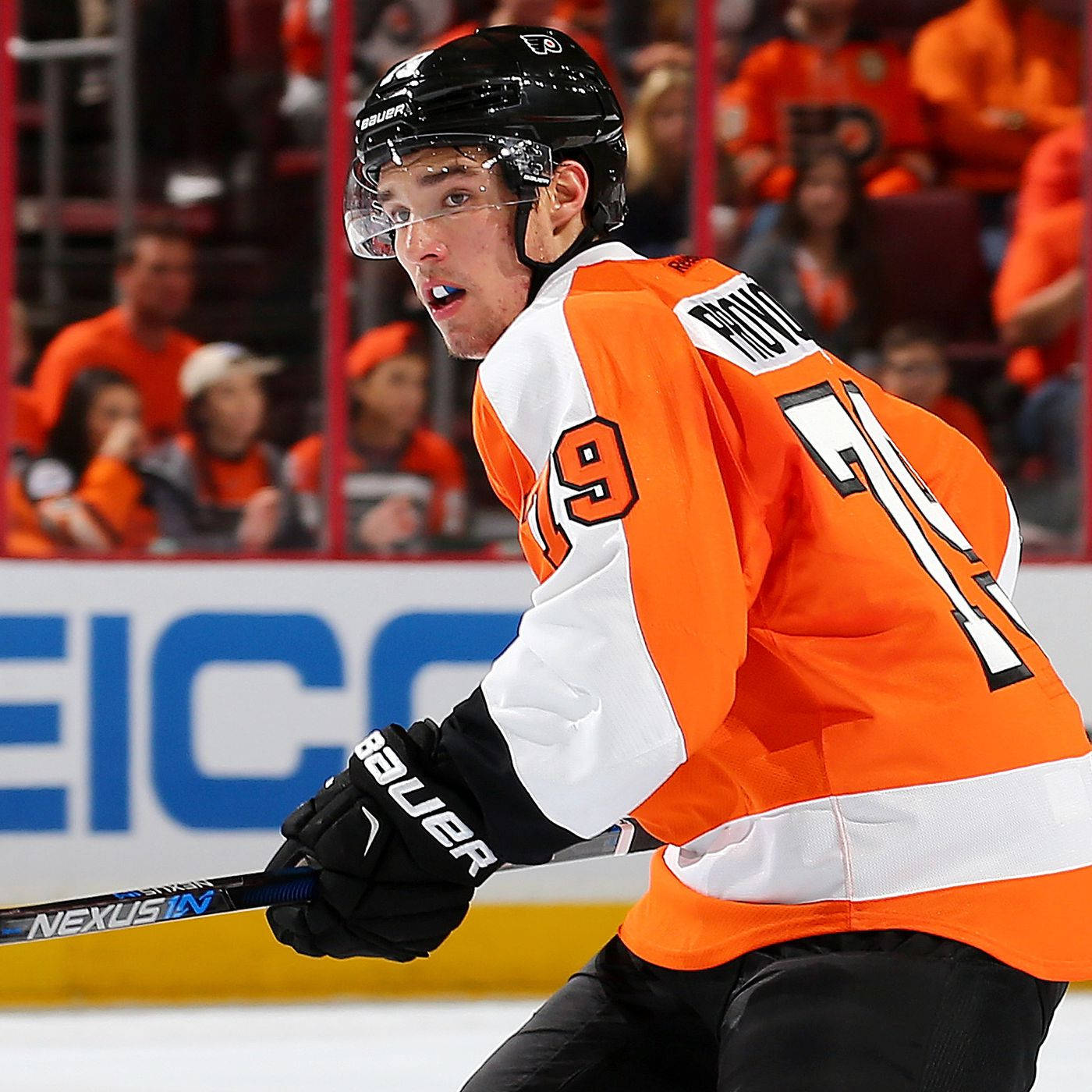 Ivan Provorov Professional Ice Hockey Defenseman Wallpaper