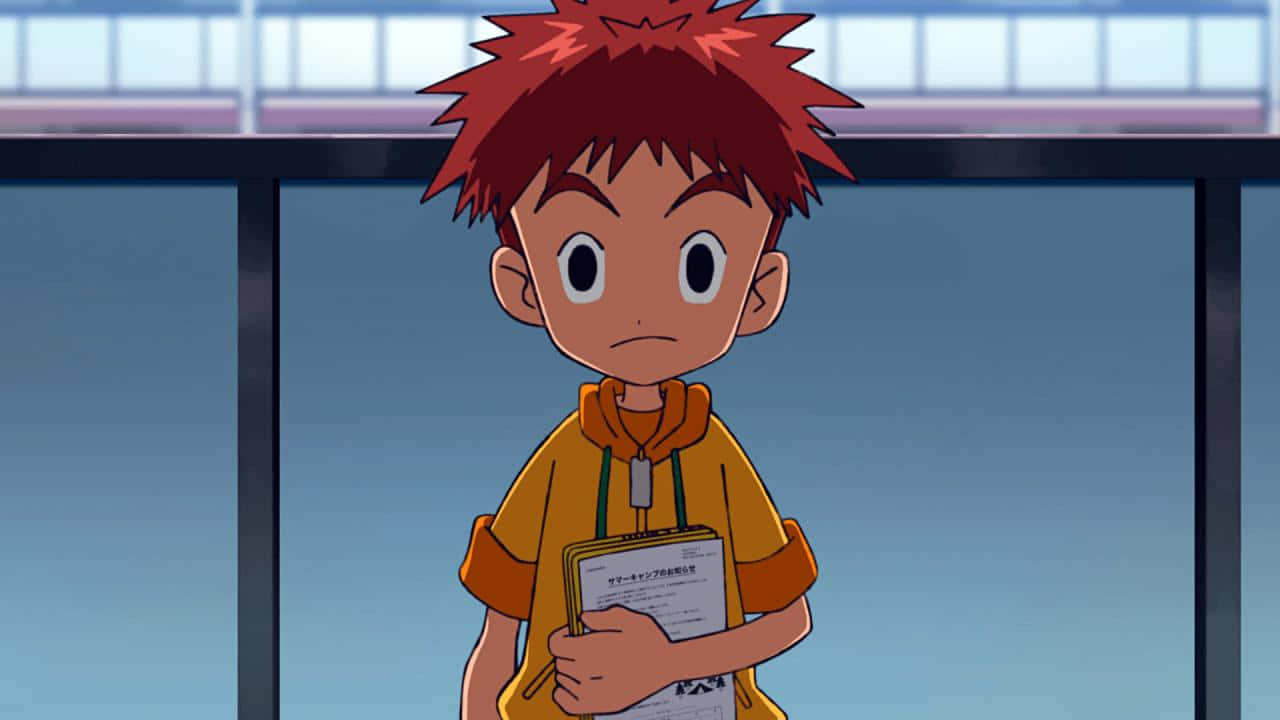 Izzy Izumi Digimon Character Wallpaper