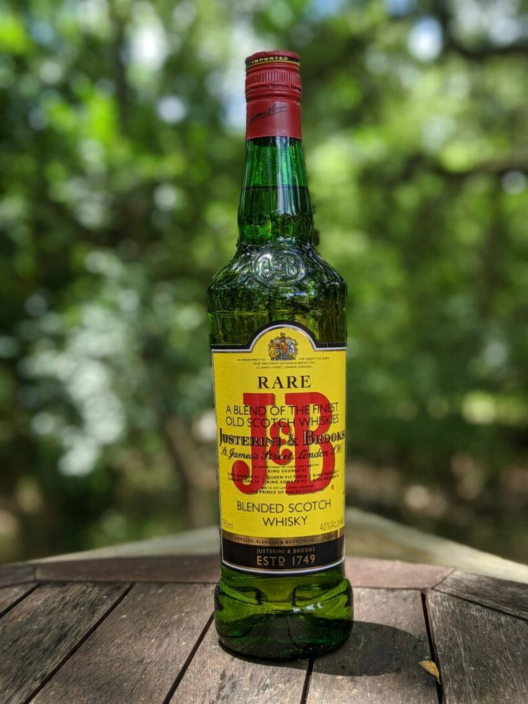 J&b 1 Liter Bottle Wallpaper