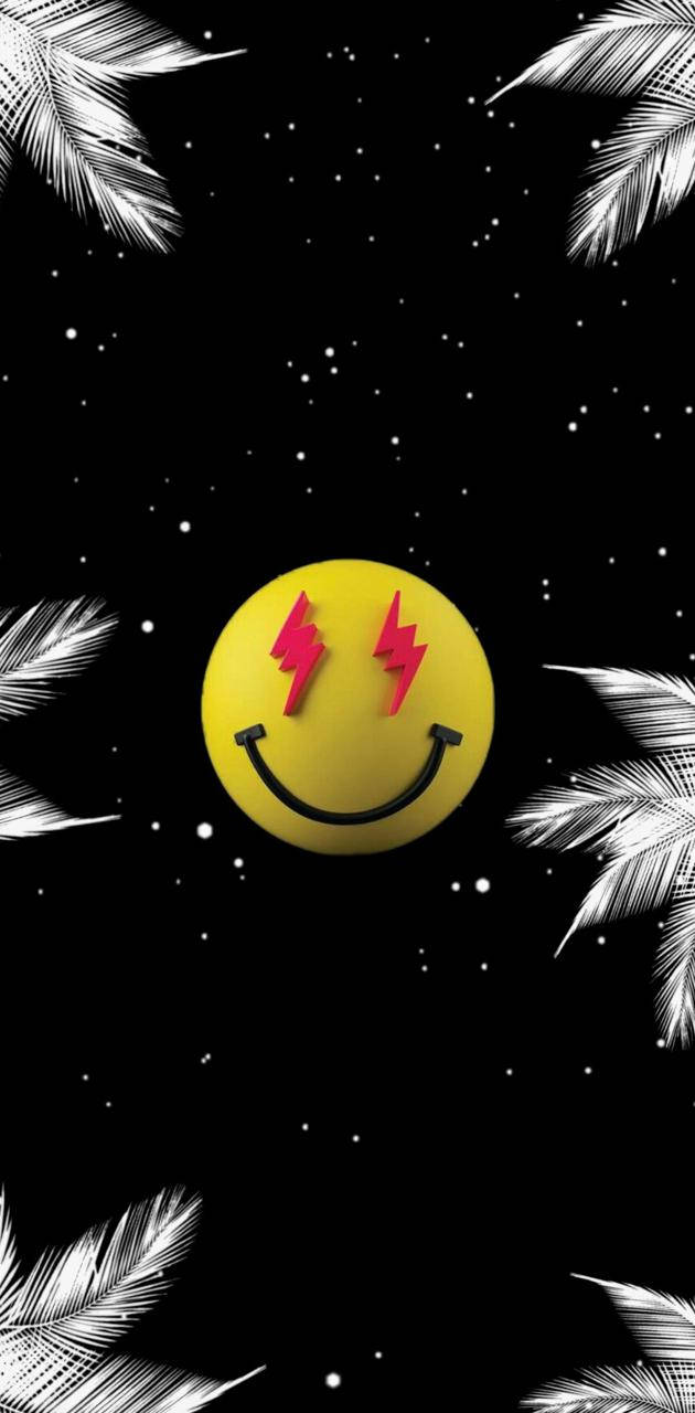 J Balvin 3d Smiley Logo Wallpaper