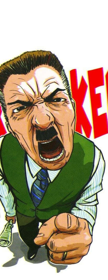 J Jonah Jameson In Action Wallpaper