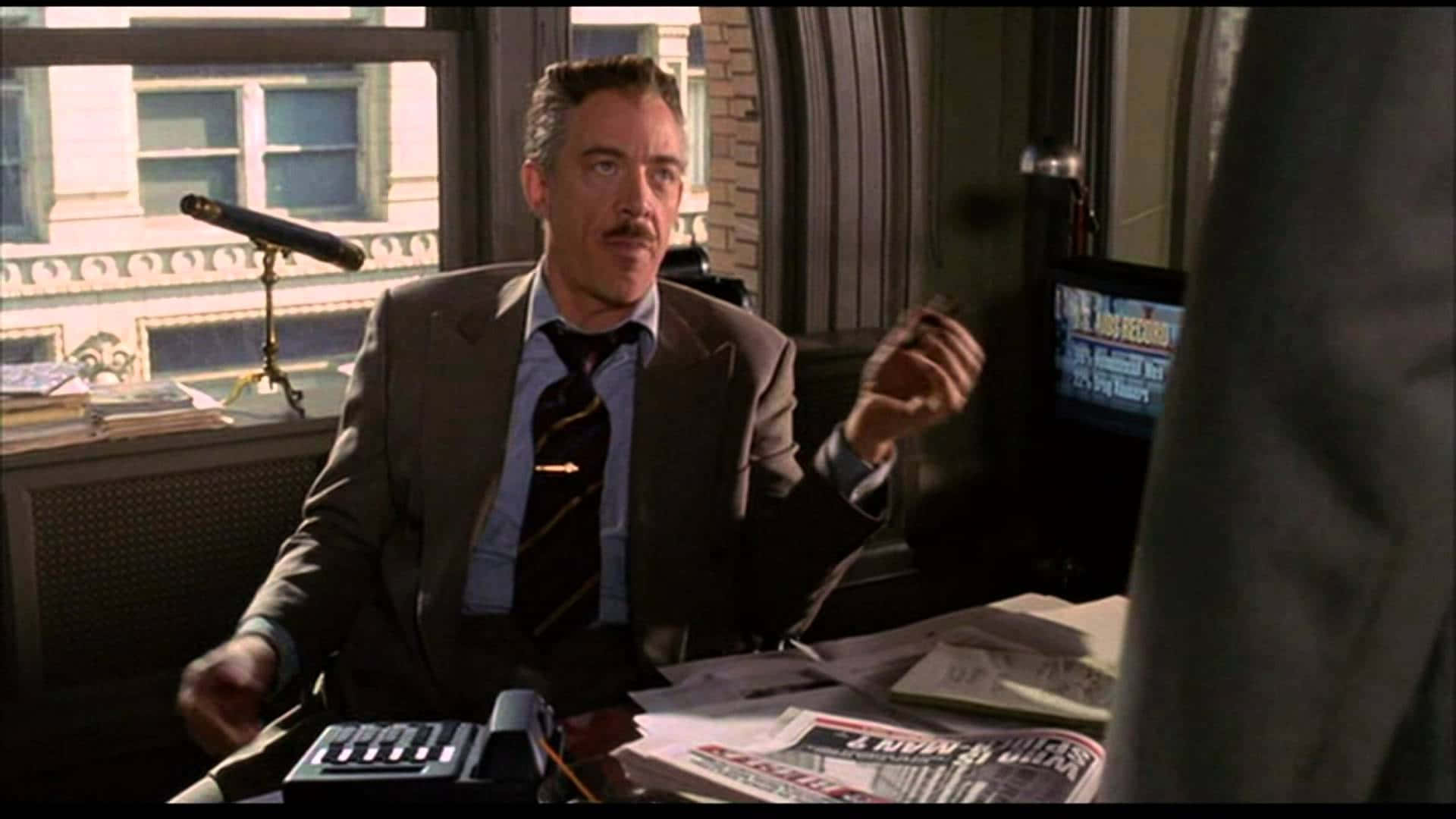 J. Jonah Jameson - The Daily Bugle's Demanding Editor Wallpaper