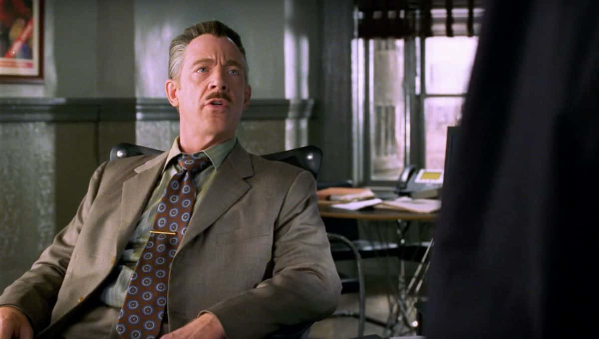 J. Jonah Jameson - The Unforgettable Editor In Marvel's Universe Wallpaper