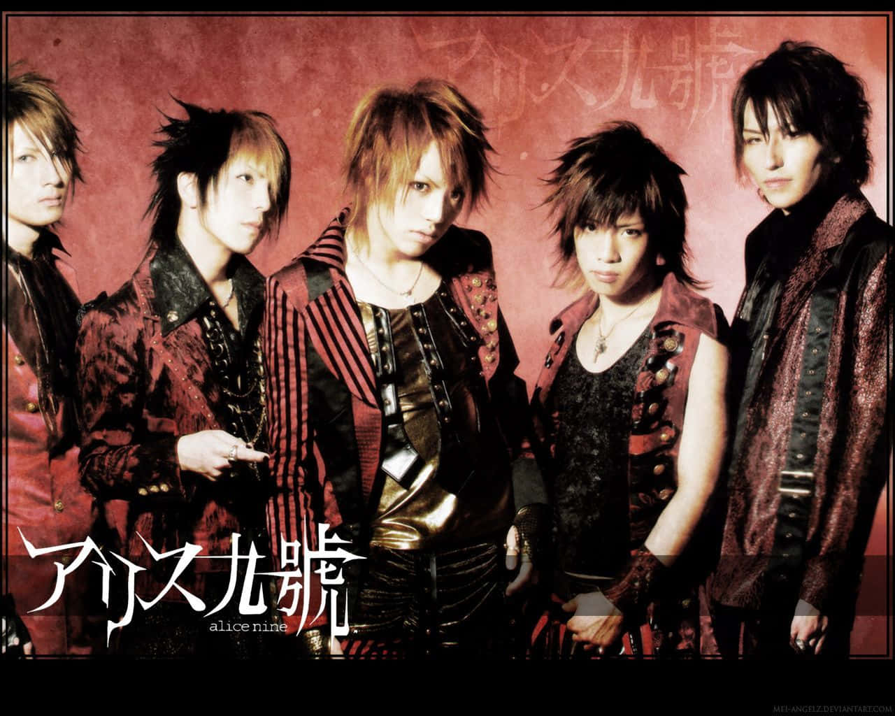 J-rock Band Performing Live On Stage Wallpaper