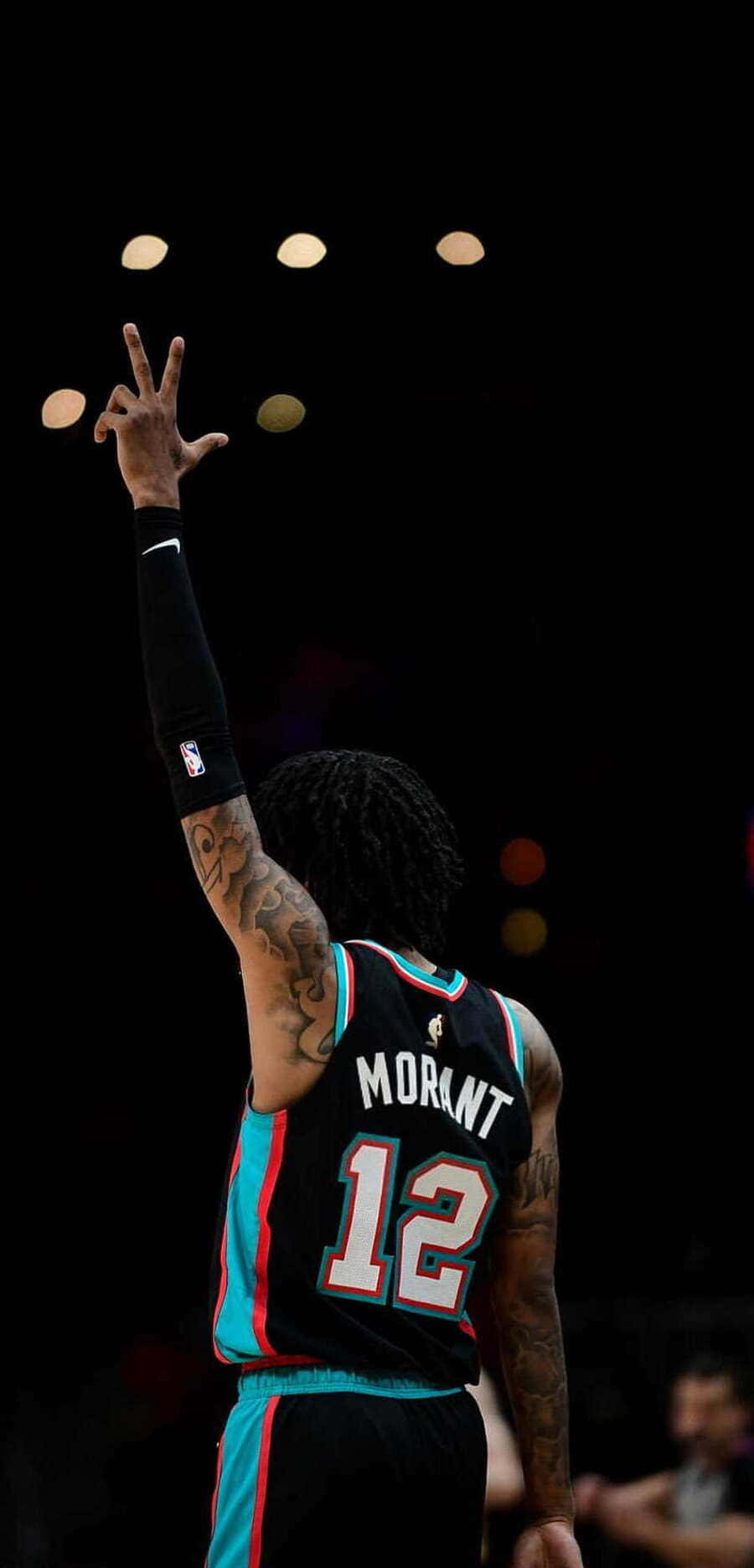 Ja Morant Celebration Gesture Wallpaper