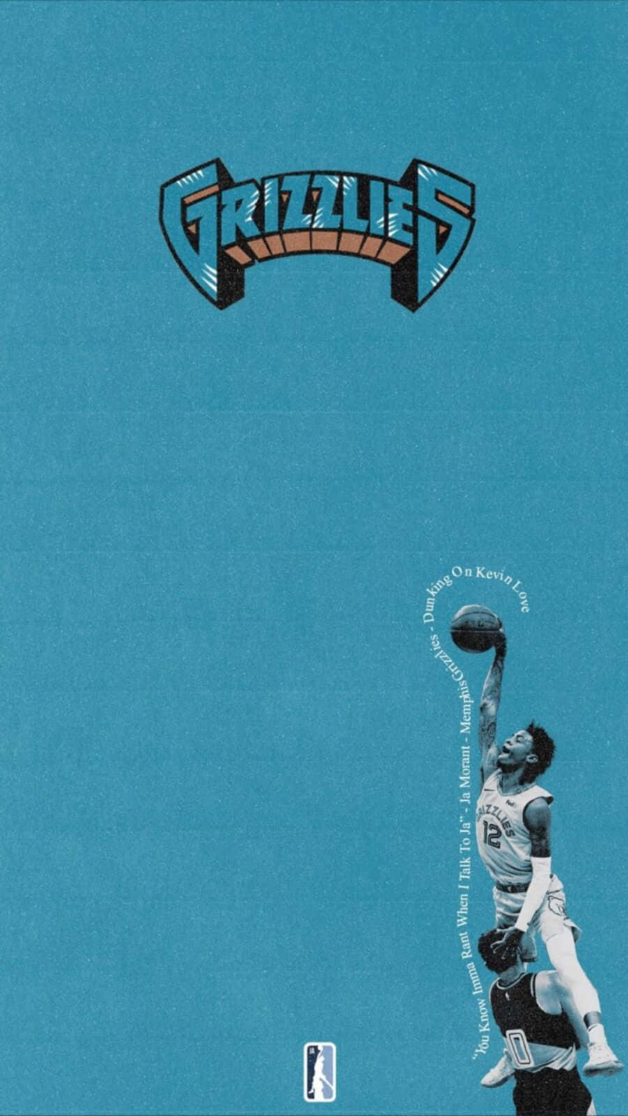 Ja Morant Grizzlies Dunk I Phone Wallpaper Wallpaper