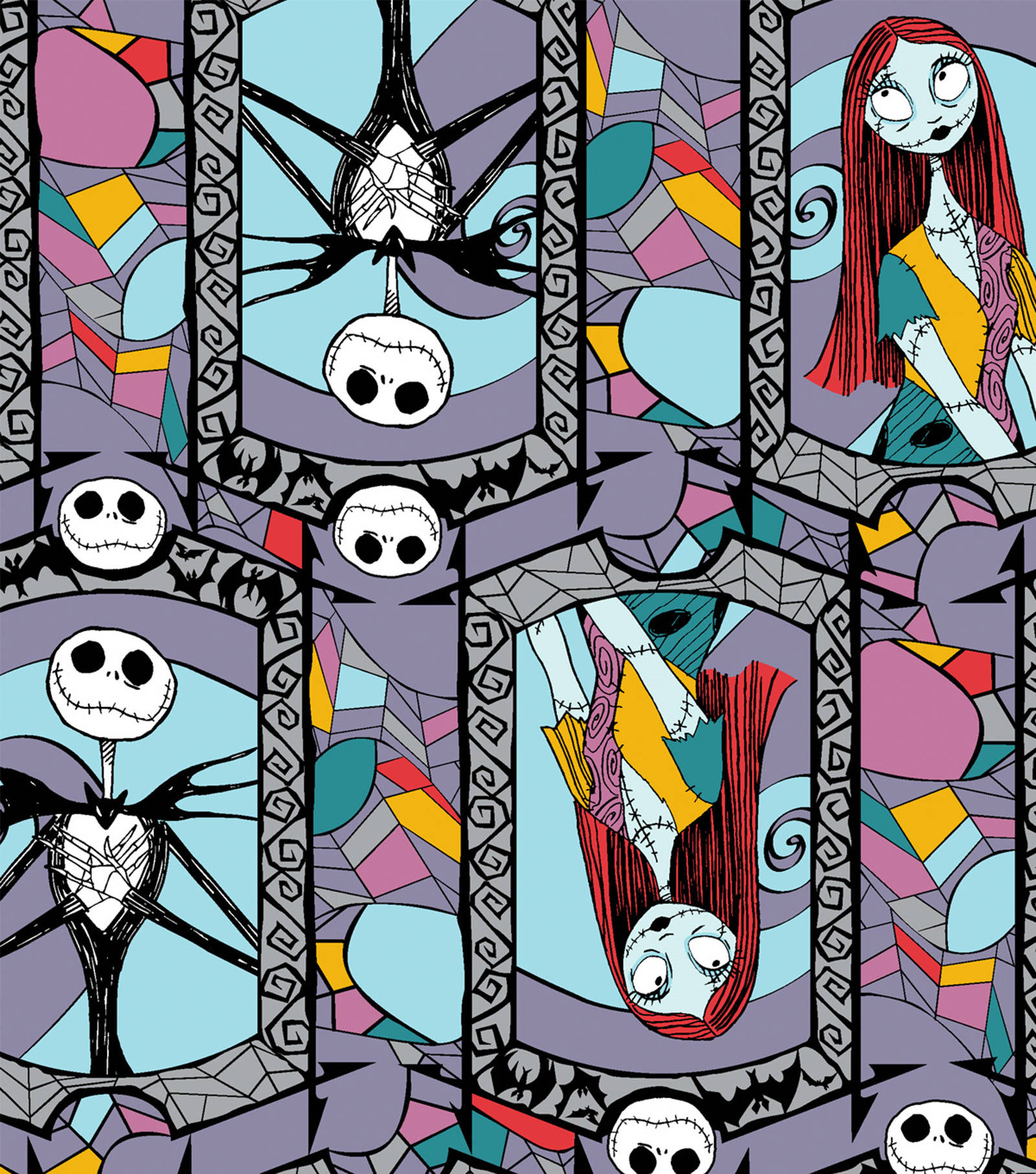 Jack And Sally Drawing Wallpaper