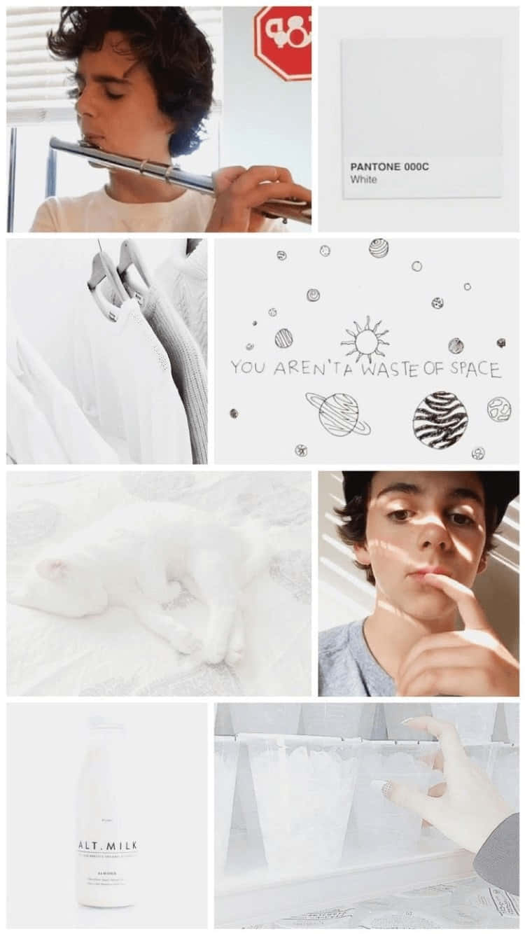 Jack Dylan Grazer Aesthetic Collage Wallpaper