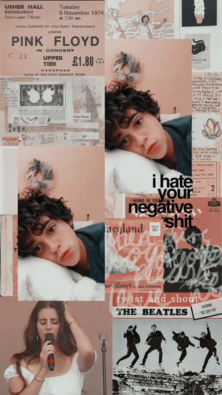 Jack Dylan Grazer Aesthetic Collage Wallpaper