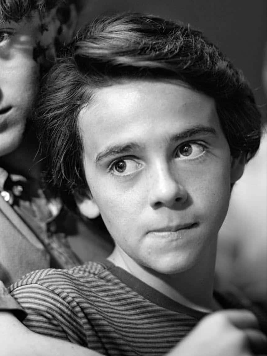 Jack Dylan Grazer Blackand White Portrait Wallpaper