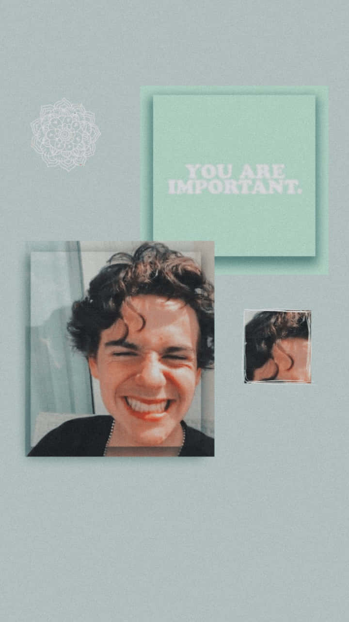 Jack Dylan Grazer Smiling Collage Wallpaper