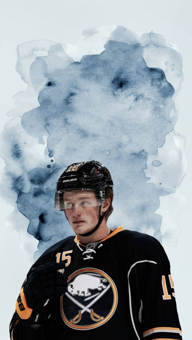 Jack Eichel Buffalo Sabres Oil Painting Wallpaper