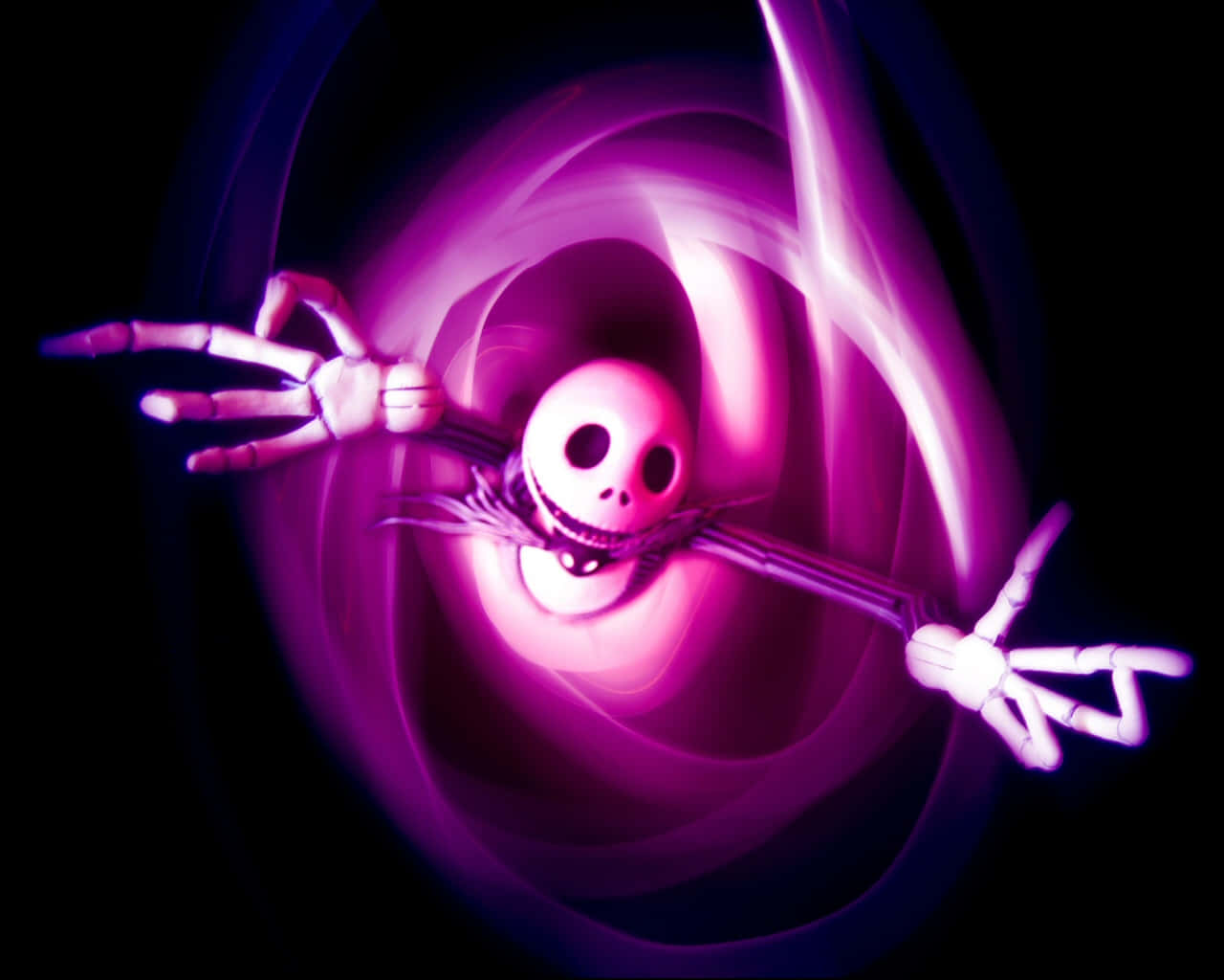 Jack Skellington Vortex Journey Wallpaper