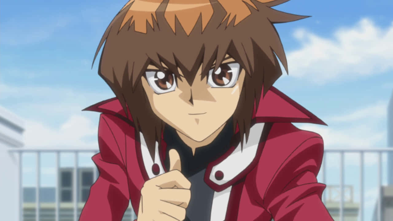 Jaden Yuki, Elemental Hero In Action Wallpaper