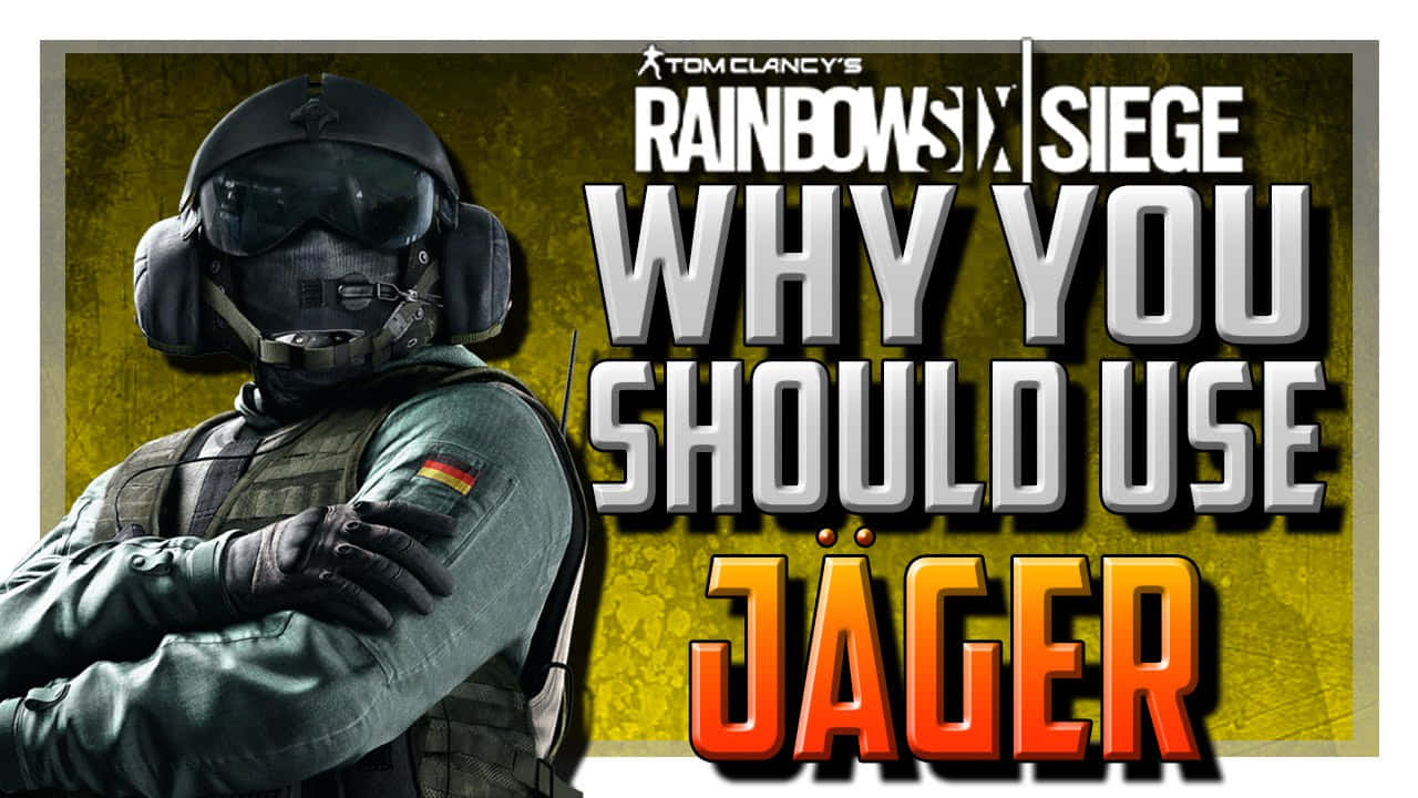 Jager, The Skilled Defender In Rainbow Six Siege Wallpaper