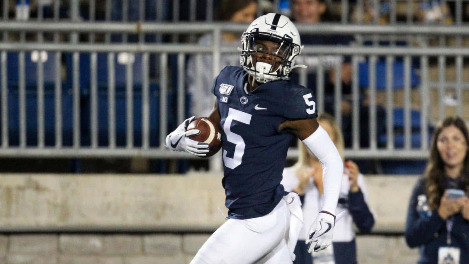 Jahan Dotson Penn State Football Action Wallpaper