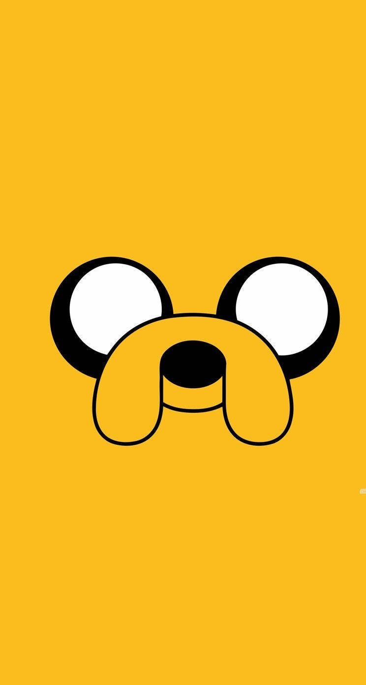 Jake The Dog Cartoon Phone Wallpaper