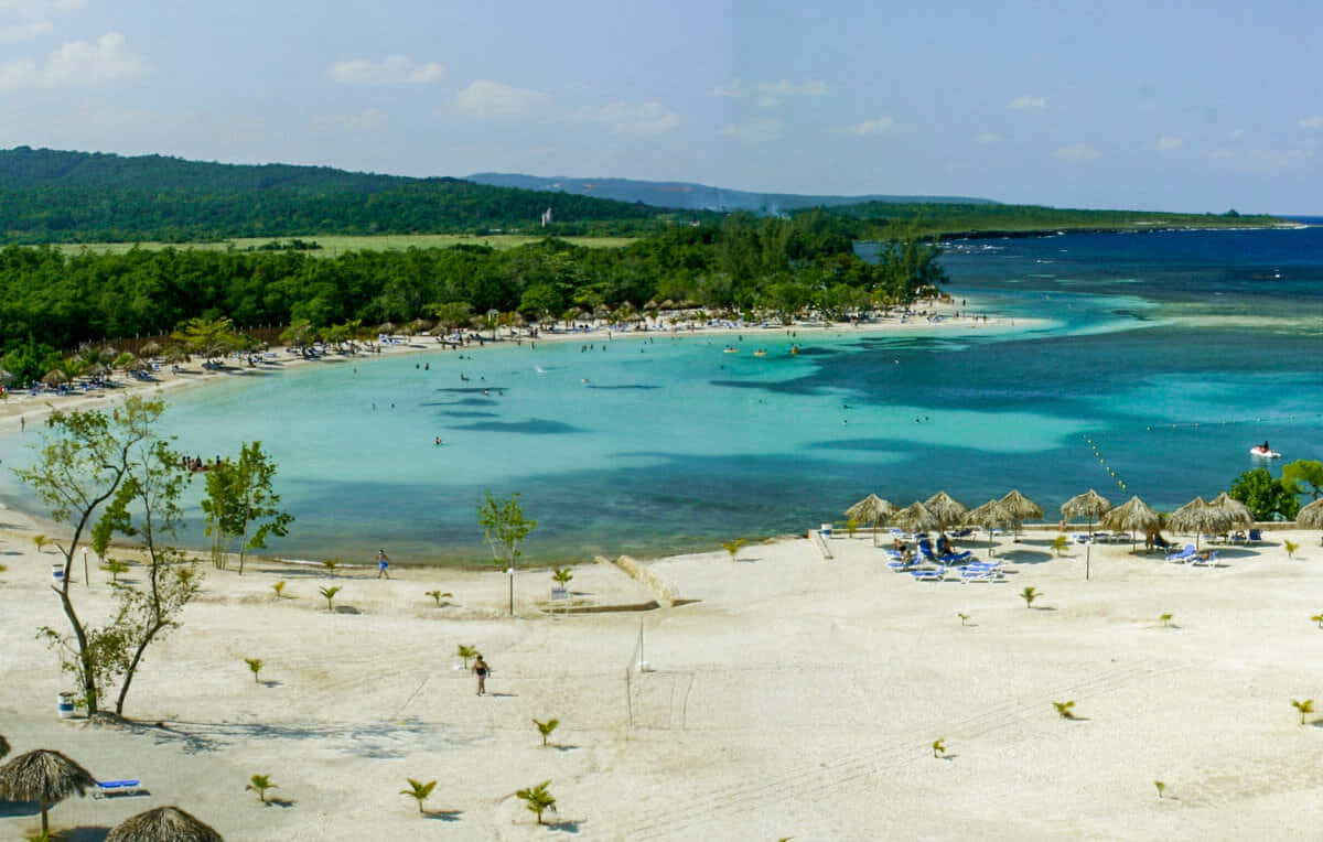 Jamaican Beach Paradise Wallpaper