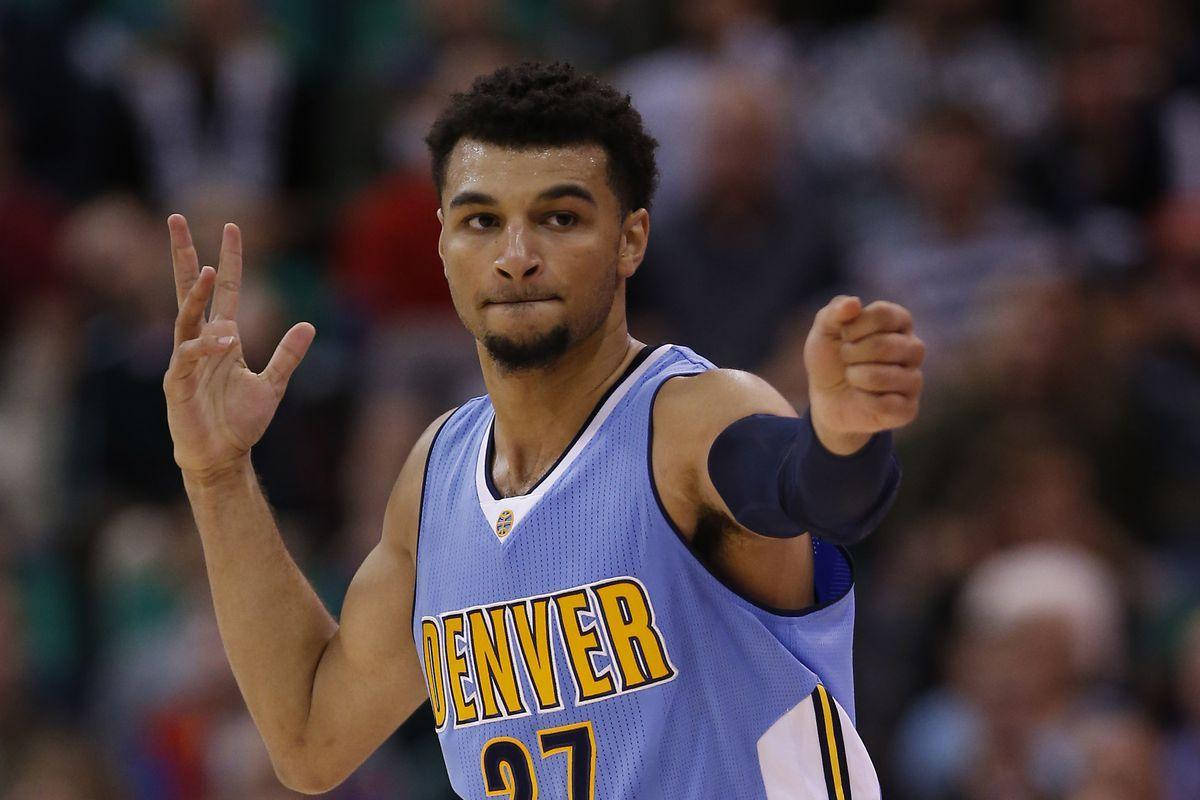 Jamal Murray Scores A Point Wallpaper