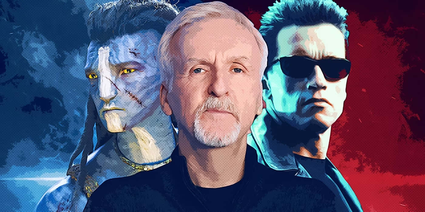 James Cameron Avatar Terminator Crossover Wallpaper