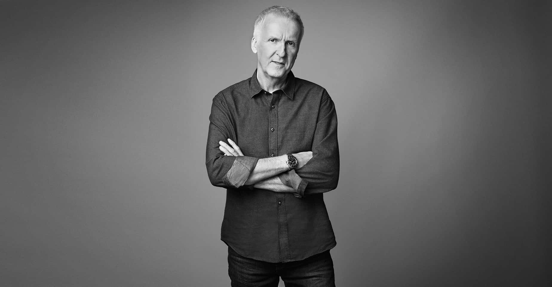 James Cameron Blackand White Portrait Wallpaper