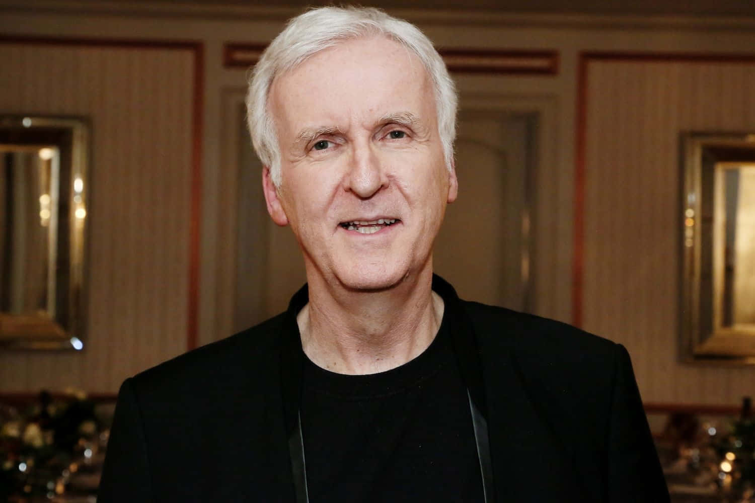 James Cameron Smiling Portrait Wallpaper