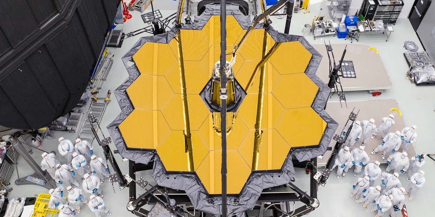 James Webb Space Telescope Assembly Wallpaper