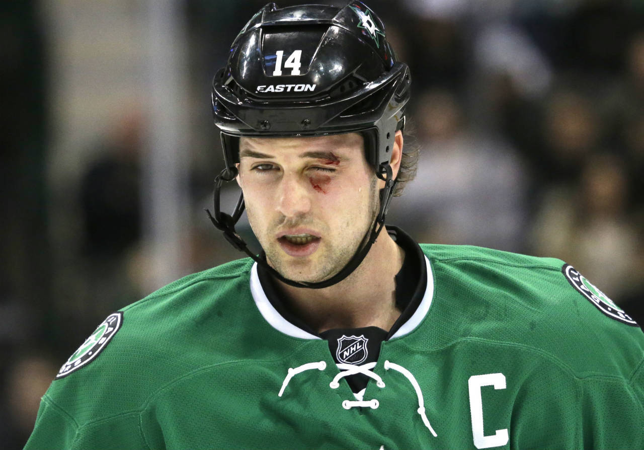 Jamie Benn Bruised Face Wallpaper