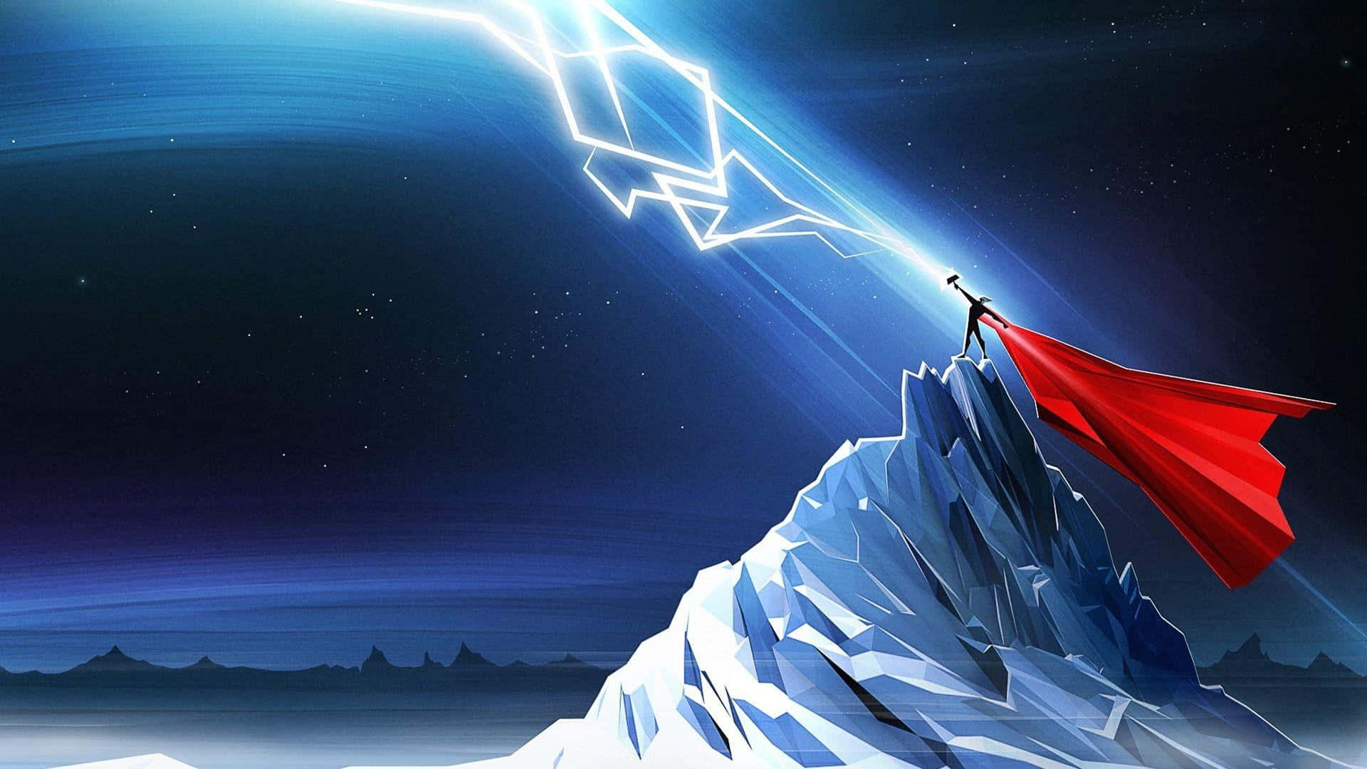 Jane Foster, The Mighty Thor, Wielding Mjolnir In Battle Wallpaper