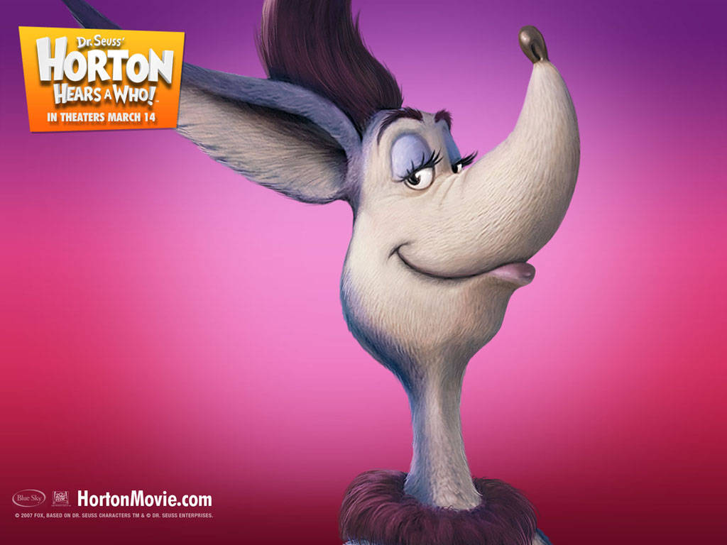 Jane Smiling Horton Hears A Who Wallpaper