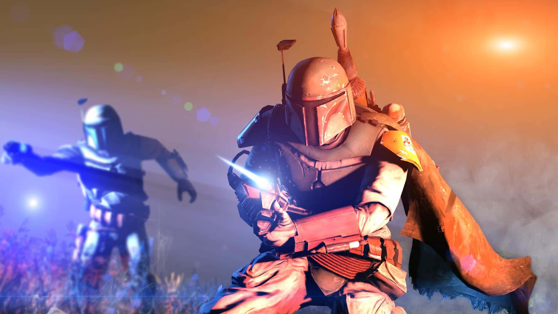 Jango Fett - The Legendary Bounty Hunter Wallpaper