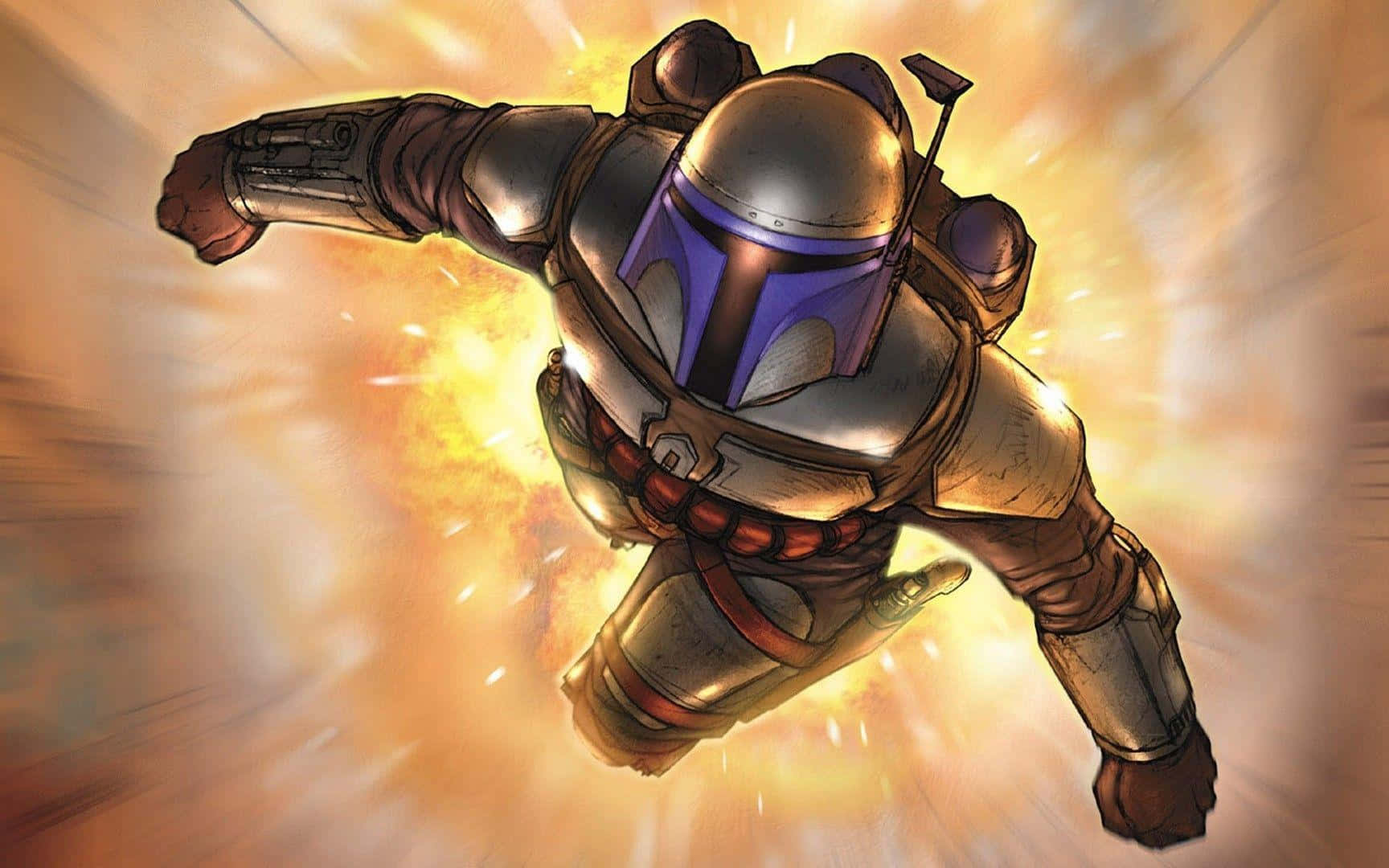 Jango Fett, Unstoppable Bounty Hunter Wallpaper