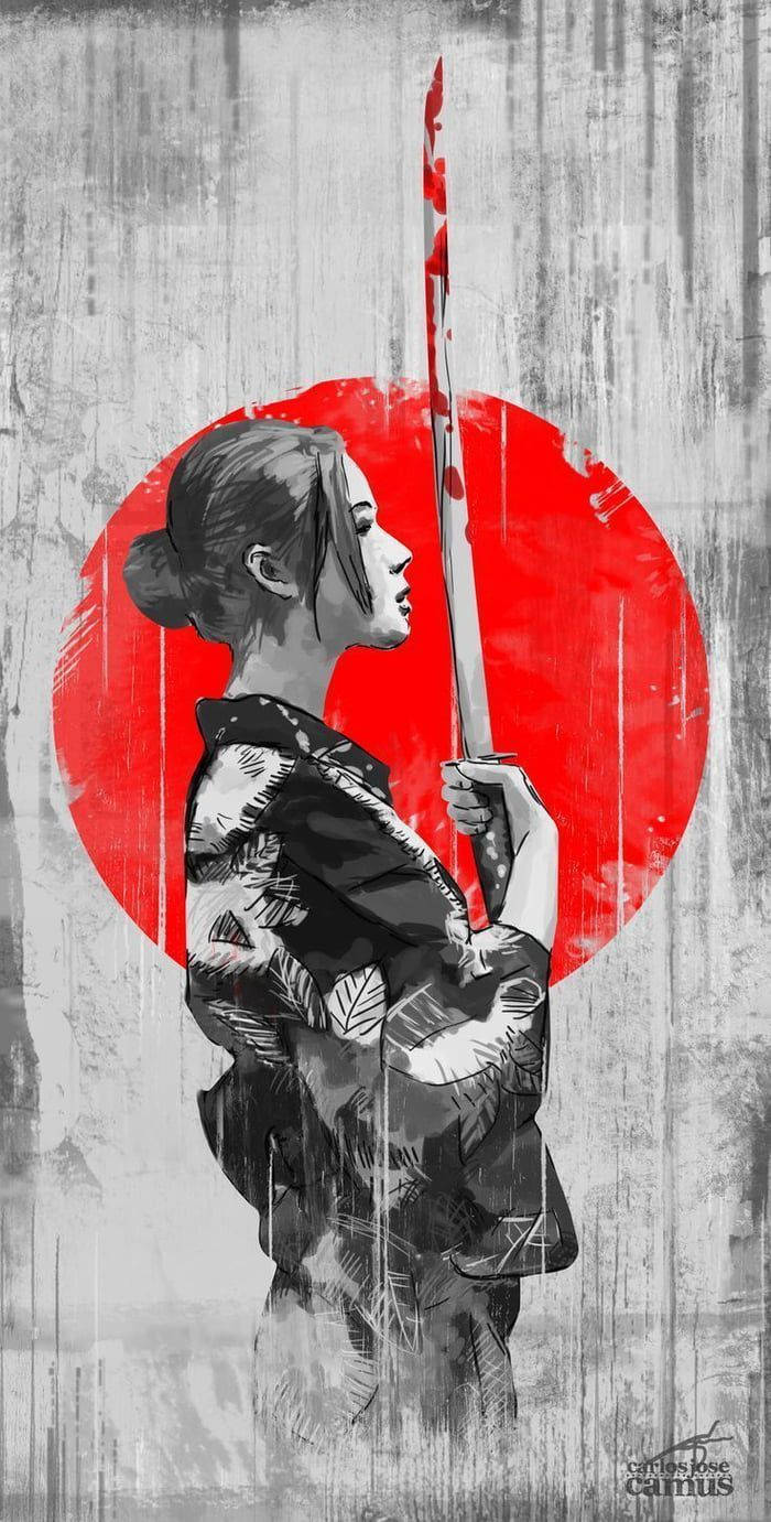 Japanese Samurai Yukata Wallpaper