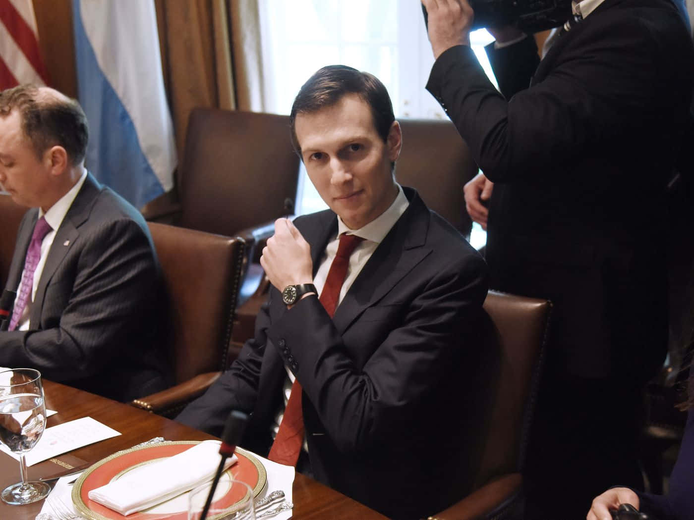 Jared Kushner Posed For A Picture Wallpaper