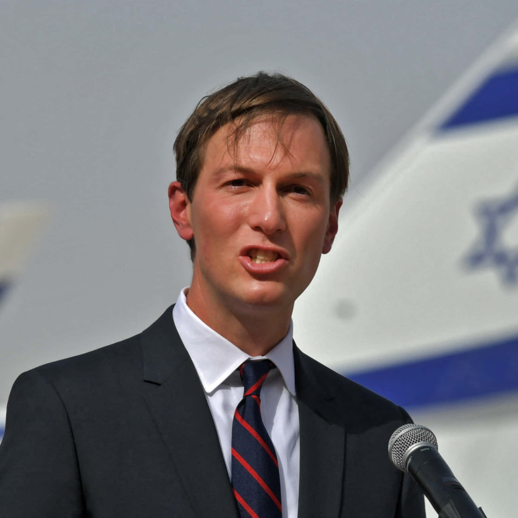 Jared Kushner Talking At Israel Wallpaper