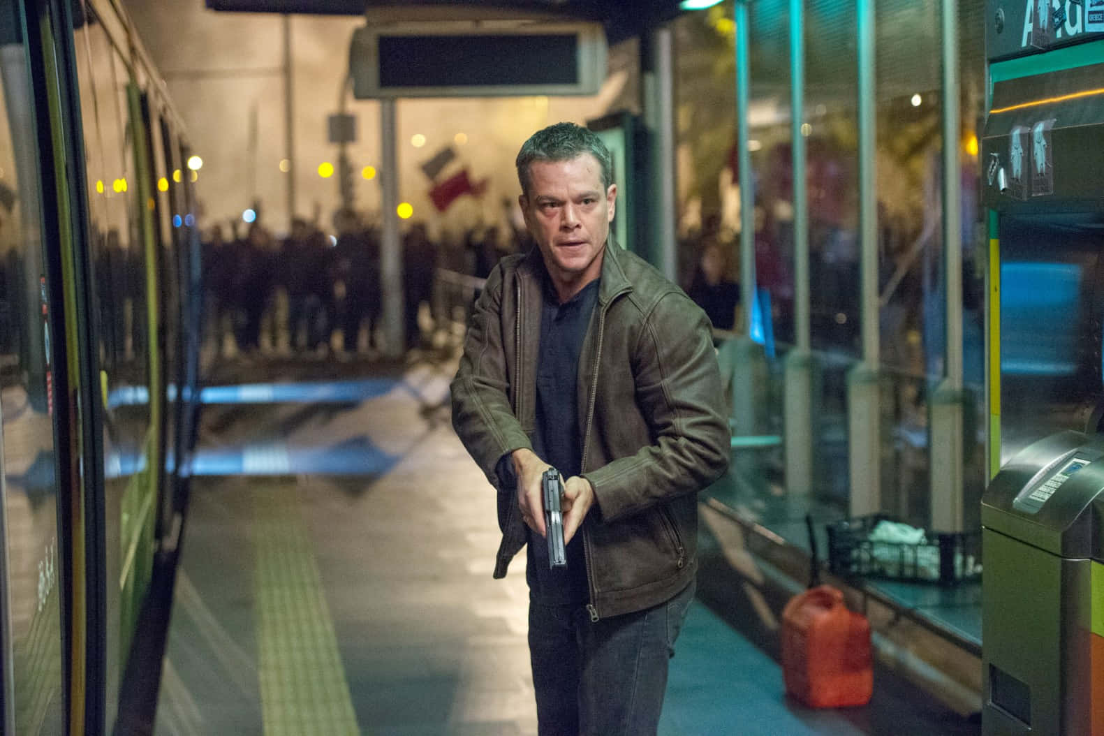 Jason Bourne Action Scene Wallpaper