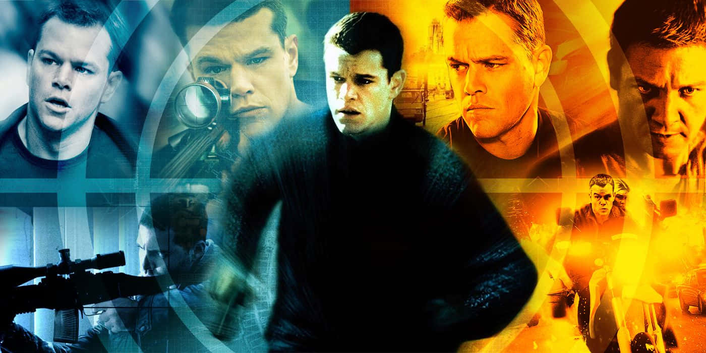 Jason Bourne Collage Wallpaper