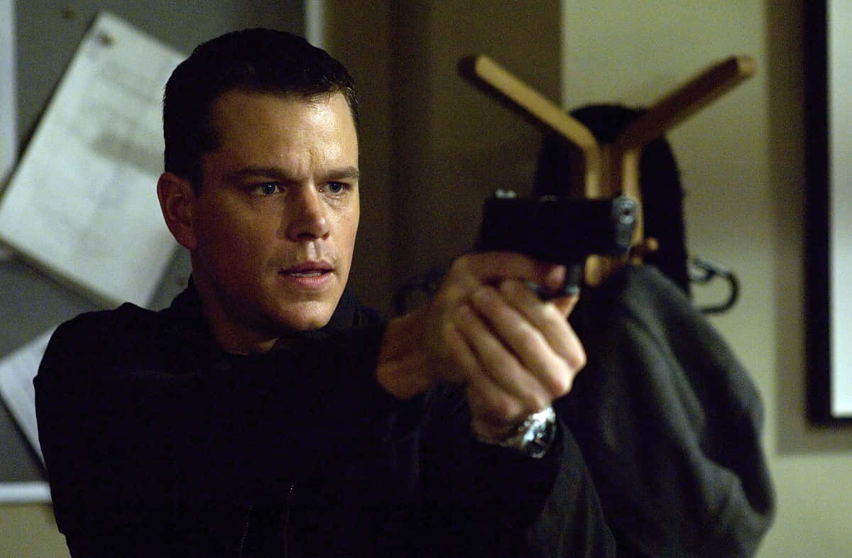 Jason Bourne Intense Focus Wallpaper