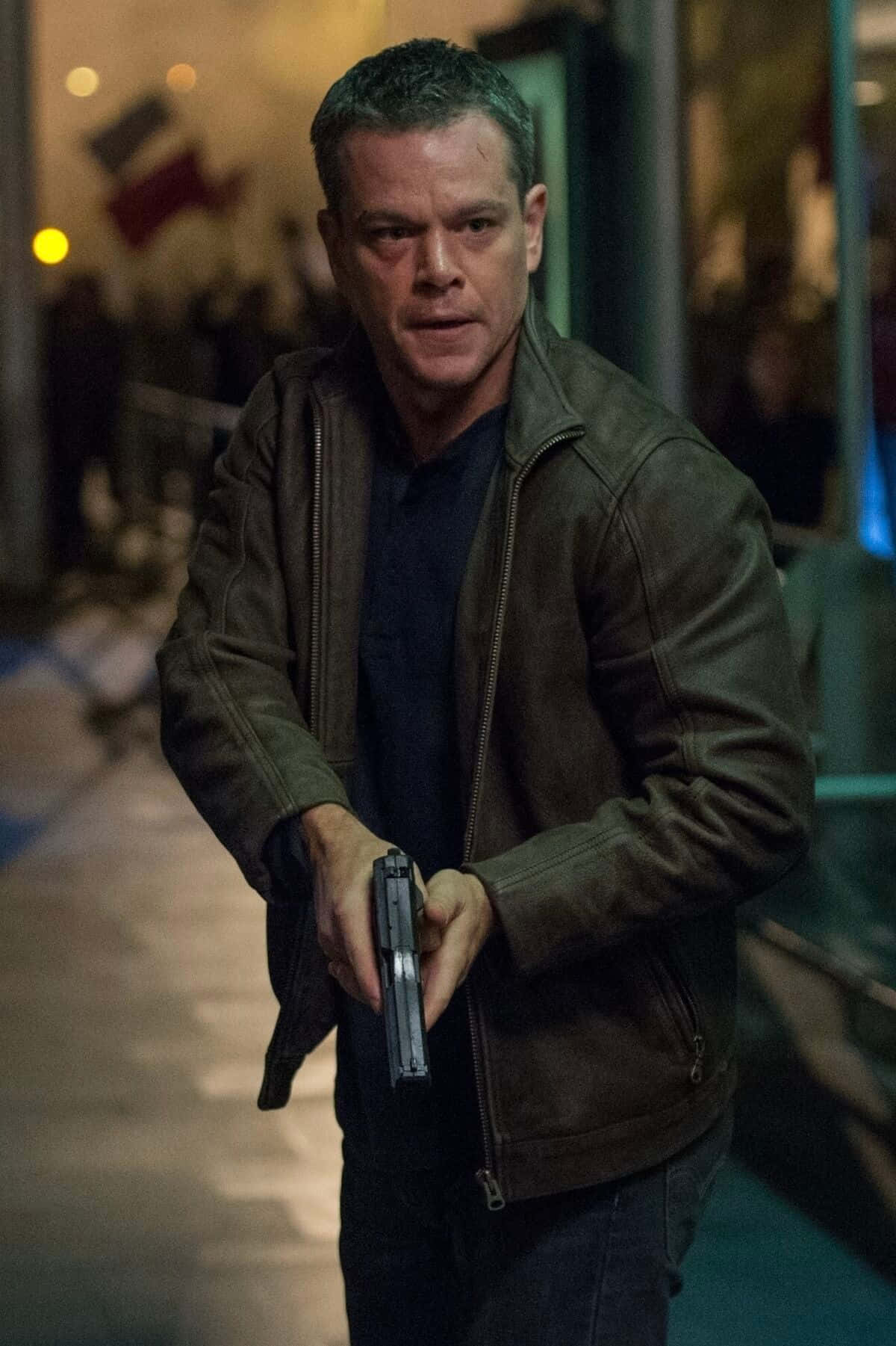 Jason Bourne Intense Moment Wallpaper